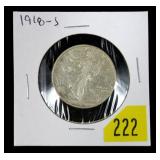 1918-S Walking Liberty half dollar