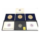 Lot, Bicentennial tokens, 3 pcs.
