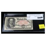 Fractional currency 50-cent note