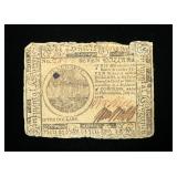 $7 Centennial note July 22, 1776