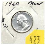1960 Proof Washington quarter