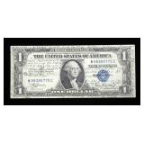 $1 silver certificate with signature series of