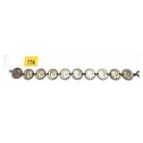 Bracelet made from silver coins