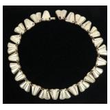 Vintage Mexican sterling 15" heavy choker