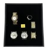 Lot, vintage wrist watches, including Wittnauer,