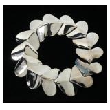 Joseph Esposito sterling silver 8" magnetic clasp