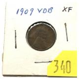 1909-VDB Lincoln cent