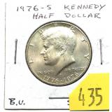 1976-S Kennedy half dollar, 40% silver