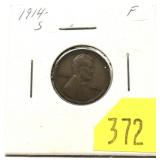 1914-S Lincoln cent