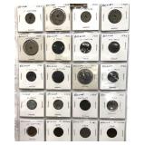 Lot, world coins with silver, 227 pcs.