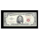 $5 red seal series of 1963