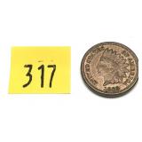 1863 Indian Head cent
