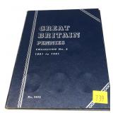 Lot, British pennies, 5 pcs.