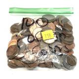 Lot, world coins, 100 pcs.