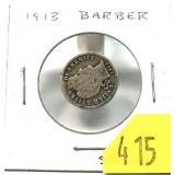 1913 Barber dime