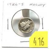 1926-S Mercury dime