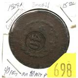 1828 Brazil 40 reis