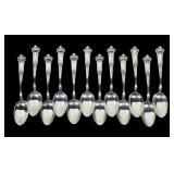 Set of 12 Sterling "Albemarle by Gorham" 1894/1912