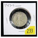1927-S Walking Liberty half dollar