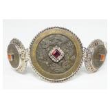 Sajen sterling silver 8" Chinese medallion