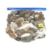Lot, world coins, 320 pcs.