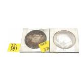 x2- .999 1oz. rounds -x2 rounds -Sold by the