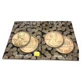 Partial set of Lincoln cents: 1941-2004, 162 pcs.