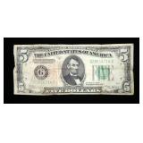 $5 Federal Reserve note series of 1934B