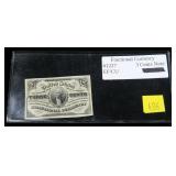 Fractional currency 3-cent note
