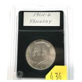 1964-D Kennedy half dollar