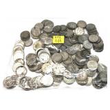 x172- Dimes, 90% silver -x172 dimes-Sold by the