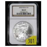2004 American Silver Eagle NGC slab certified