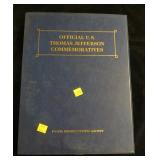 Official US Thomas Jefferson Commemoratives from