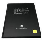 Lincoln 200th Anniversary coin and stamp set