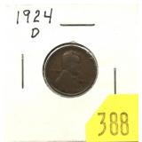 1924-D Lincoln cent
