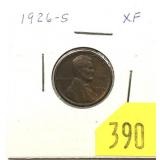1926-S Lincoln cent