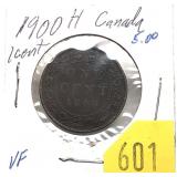 1900-H Canadian Large cent