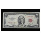 $2 red seal, series of 1953