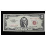 $2 red seal, series of 1953B