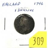 1746 England 1 shilling