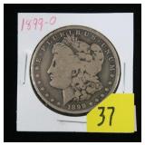 1899-O Morgan dollar