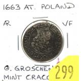 1663 Polish groschen
