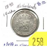 1848 Netherlands 1 gulden