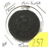 1832 Nova Scotia 1-cent
