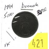 1894 denmark 5 ore