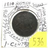 1810 British Penang Island 1-cent