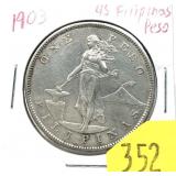 1903 Phillipines 1 peso