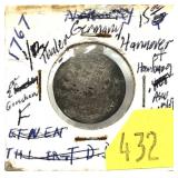 1767 Germany thaler