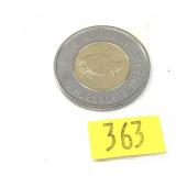 2002 Canadian $2 coin