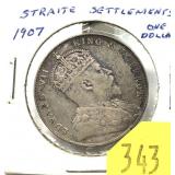 1907 Straight Settlements $1